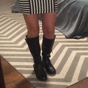 Tall Moto boots